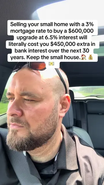 Some people just need to stay in the starter home forever or be OK with wasting 
