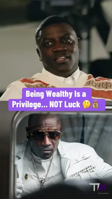 Akon explains why wealth should never be taken for granted. He says people who m