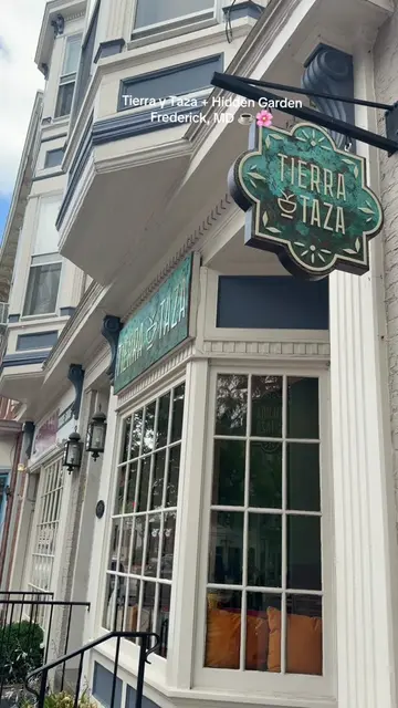 Did you know this coffee shop in Frederick has a hidden garden where you can enj