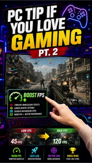 PC tip if you love gaming - Pt.2 #pcgaming #pcgamer #windows11 #windowsgames 