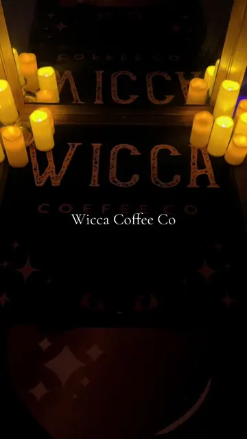 New coffee shop opening on August 10th  10/10 Wicca Coffee Co 🔮 #rgvcoffeeshop 