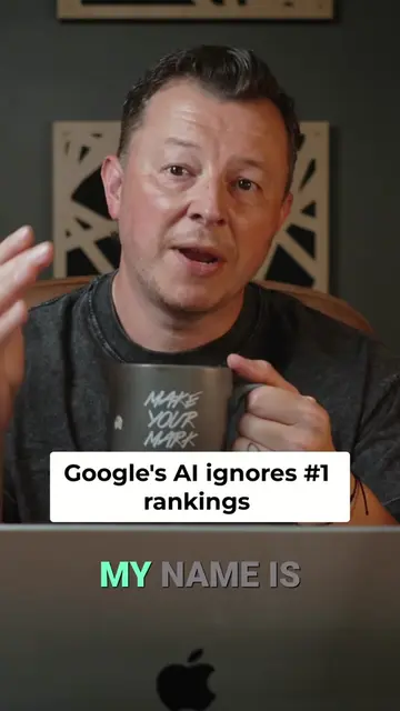 Google's AI is changing SEO. Your #1 ranking might mean nothing if you're not ci