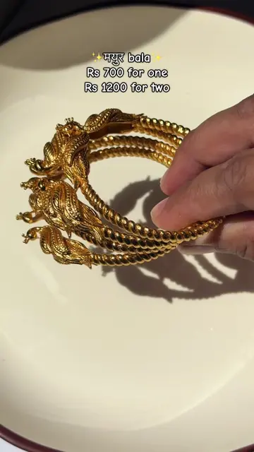 ✨Mayur bala ✨ #mayurbala #bala #traditionalbala #nepalidesign #bangles 