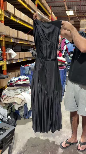 insane vintage all saints dress.. #thriftfinds #thrifthaul #thrifting #allsaints