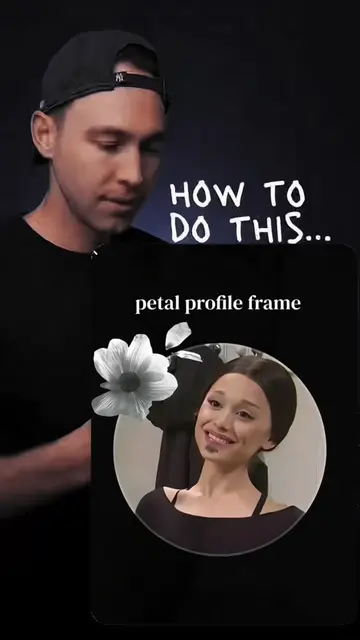 POV: you finally found how to get the petal frame on pfp and your profile is abo