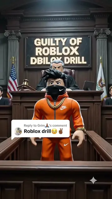 Replying to @Grim🙏🏾 Guilty Of Creating Roblox UK Drill 🥷😂!! #roblox #robloxg