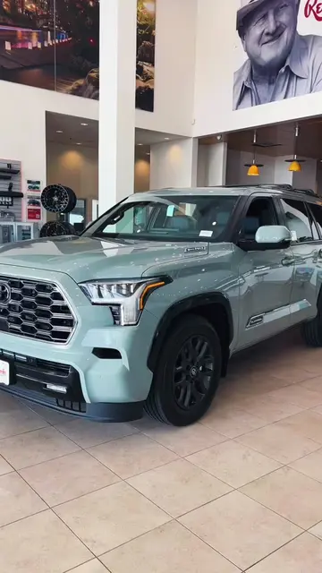🚨 Floor Model Available Now: 2026 Toyota Sequoia Platinum in Lunar Rock🚨 If yo