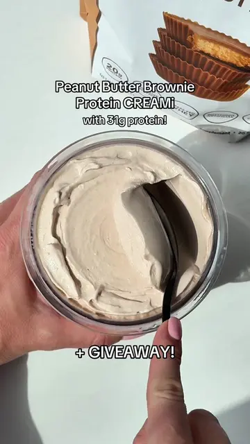 Next up on our Protein CREAMi Week menu is this Peanut Butter Brownie Protein CR