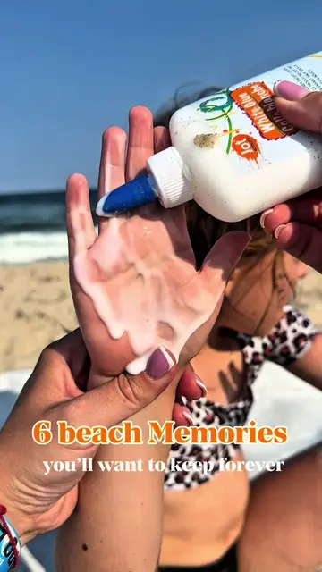 6 beach memories you’ll want to recreate before summer ends. 🌊🐚 Save this for 