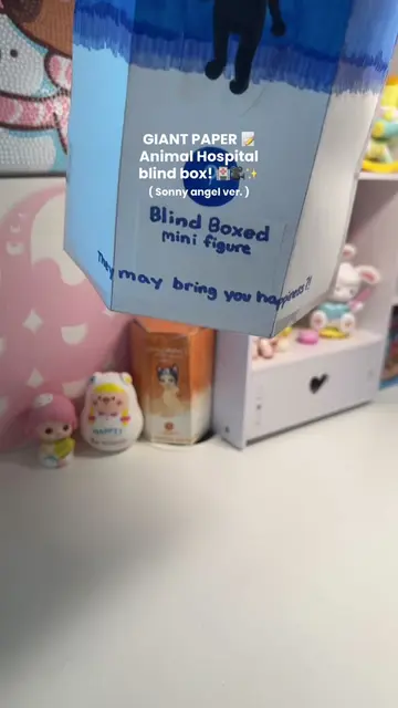 GIANT Paper Sonny angel! ( Animal Hospital edition 💗✨) what is your guys record