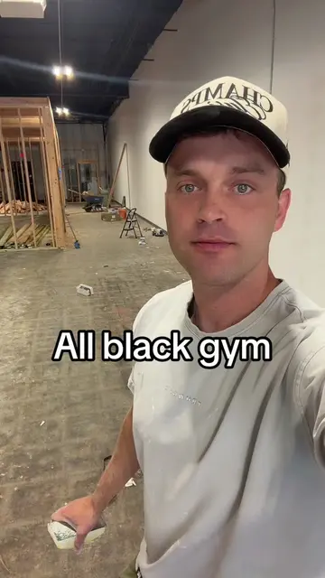 Do you like a gym with color or all black? #gym #fitness #vibe