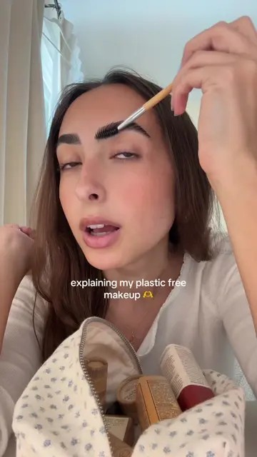 🤍 #plasticfree #calmdown #getreadywithme (disclaimer: none of this is sponsored