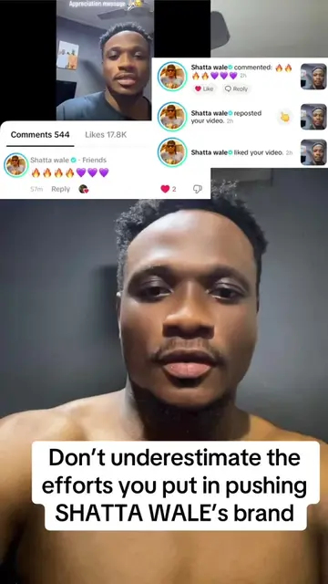 Don’t underestimate the  efforts you put in pushing SHATTA WALE’s brand. #fyp #s