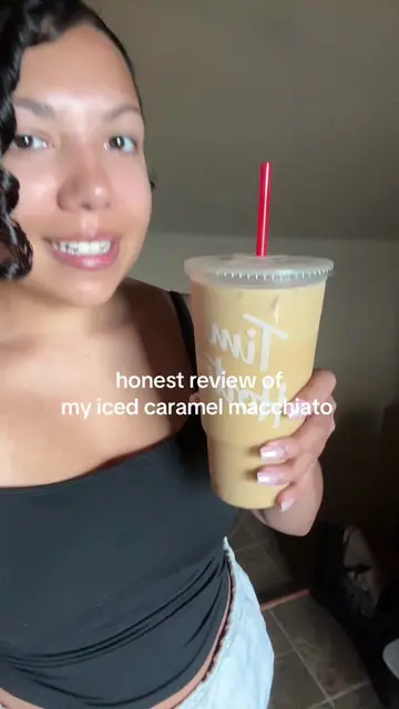 I substituted for oat milk is that why #review #honest #timhortons #coffee #coff