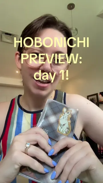 it’s officially hobonichi season!! obsessed with this little preview forest them