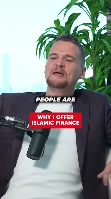 Why do I offer Islamic finance? Because I believe property investing should be a