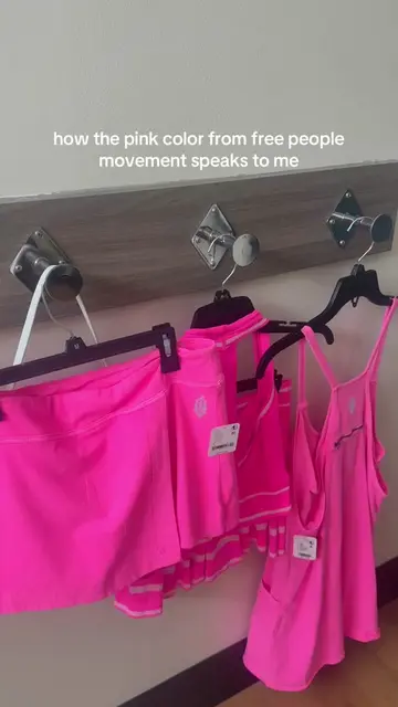 I want my whole closet to be full of hot pink Fp movement! #pink #freepeople #fp