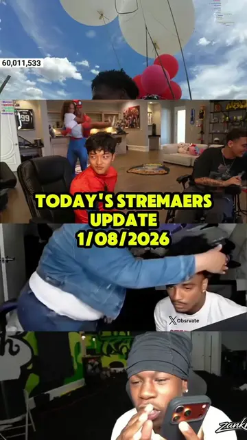Today's Streamers Update!! #jasontheween #rakai #marlon #stableronaldo #ishowspe