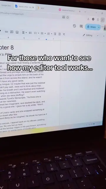 Some answers to common questions I've been getting: The editor I built is availa