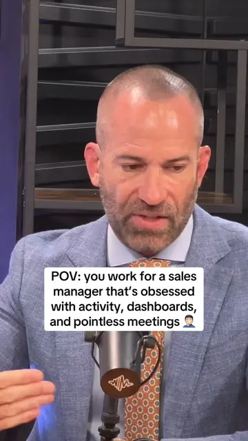 POV: you work for a sales manager that’s obsessed with activity, dashboards, and