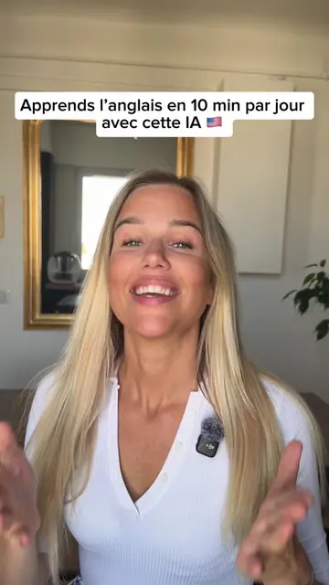 Apprends l’anglais en 10 minutes par jour avec cette IA 🇺🇸  Commente SPEAK pou