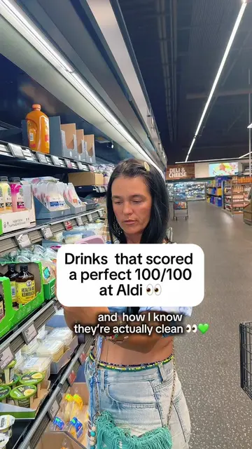 Drinks that scored a perfect 100/100 at Aldi 👀 and how I know they’re actually 