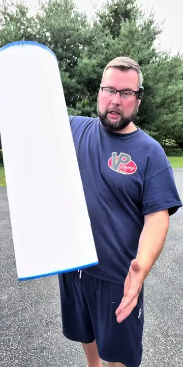VEVOR 175 Sq. Ft. Pool Filter Cartridge. Designed to trap dirt, debris, and fine