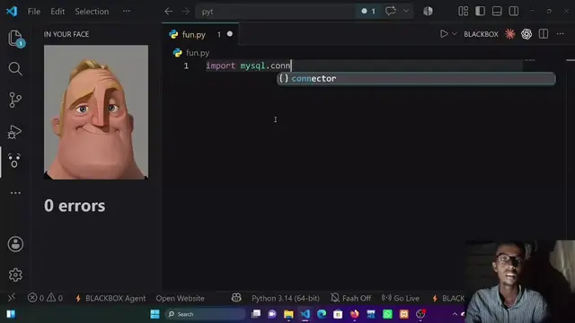 Teaching myself to code cause my teacher is useless🙂‍↔️🫪 #python #machinelearn