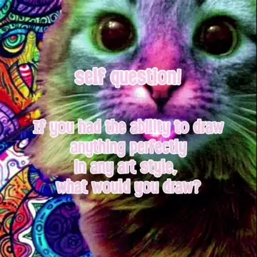self question! #selfquestion #rainbowcats #spacecats #fyp 