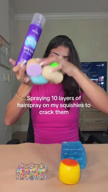 I wasn’t satisfied with 3 layers… so I covered my squishy in 10 layers of hairsp