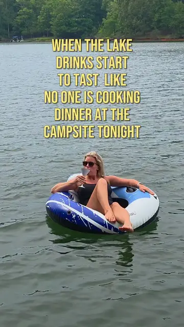 Somewhere between "just one lake drink" and "I guess we're eating chips for dinn