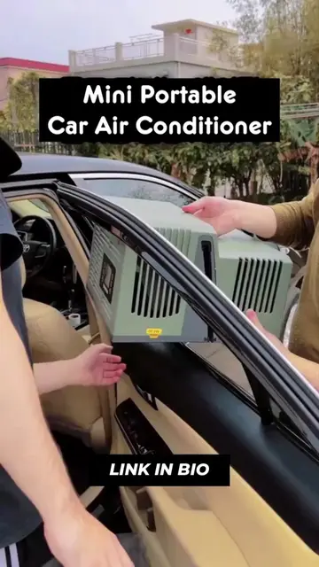 This Portable Car Window AC Is the Coolest Summer Gadget of 2026! 🚗❄️☀️#portabl