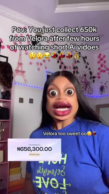 Omo e shock me oo😲😲😂😂💃#velora #veloraplatform #creatorsearchinsights #niger