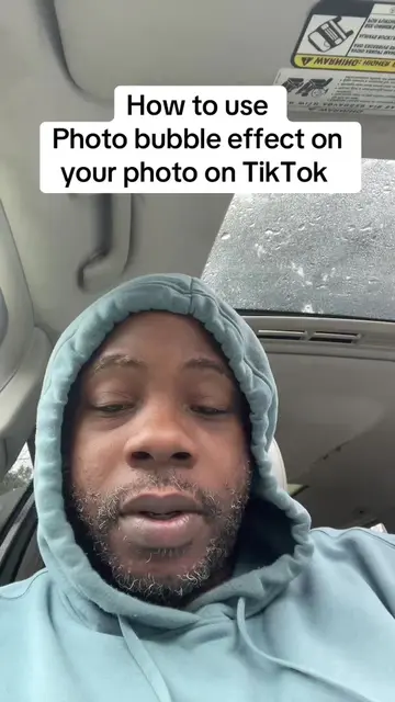 How to use Photo bubble effect on your photo on TikTok #neweffect #tiktokupdate 