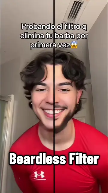 how to use viral no beard filter tiktok beardless ai filter capcut tutorial clea