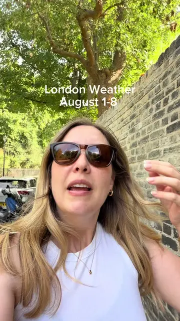 It’s still summer in London! #londonweather #travellondon #americaninlondon  #lo
