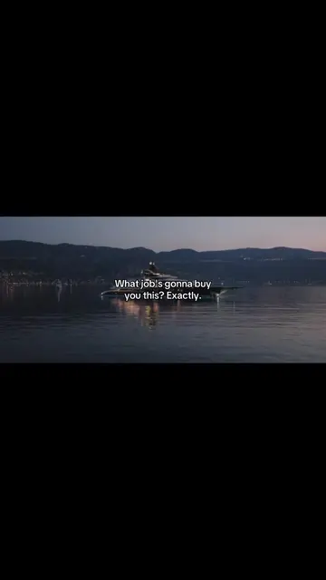 What job's gonna buy you this? Exactly. #job #dream #yacht #money #rich 