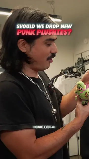 Behind The Design: Making our Punk Plushies 👀 #hardjewelry #fyp