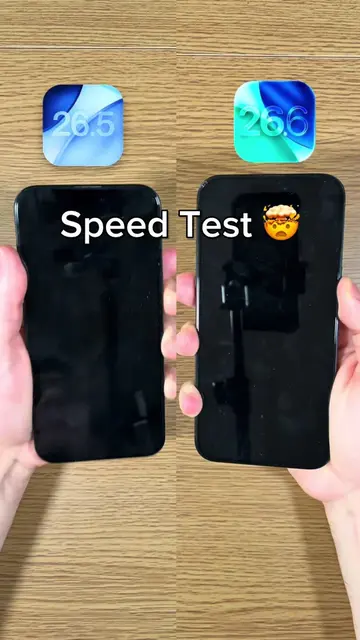 iOS 26.5 vs iOS 26.6 😳Is iOS 26.6 THAT good? 🤯#ios26 #ios26update #iphoneoverh