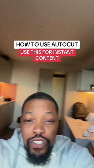AUTOCUT TUTORIAL - How to use Autocut for instant content. #goviral #creatorsear