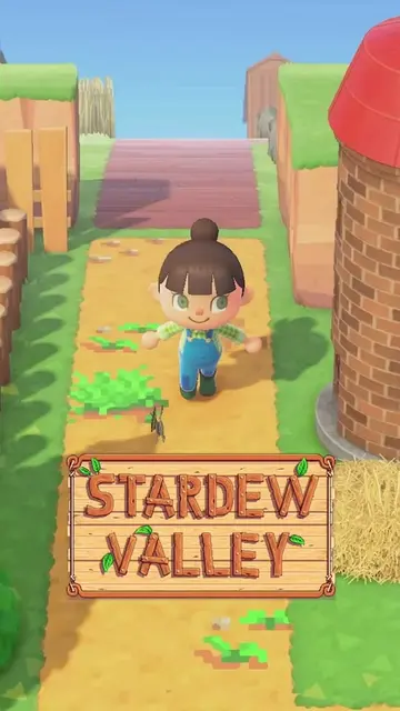 Come visit my Stardew Valley inspired Animal Crossing Island!! #acnh #animalcros