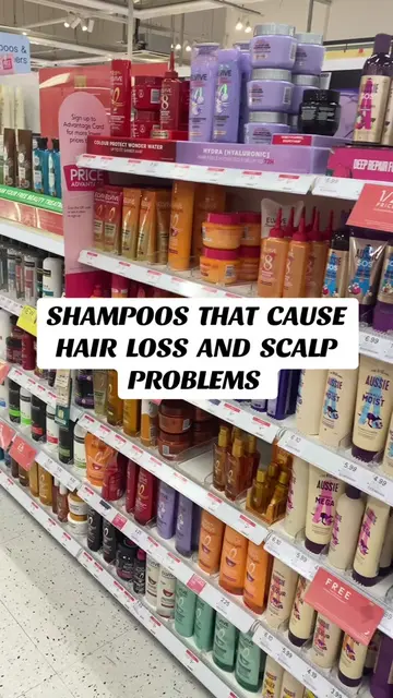 Shampoos that cause hair loss and scalp problems!! #shampoo #fyp #hairtutorials 