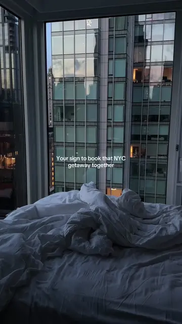 NYC nights are different when this is the view waiting for you back at your hote