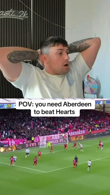 This was stressful😂 #hearts #aberdeen #Scotland #spfl #nastipicks 