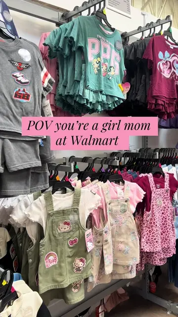 Such cute clothes at @Walmart for toddler girls! New st0refront in my links for 