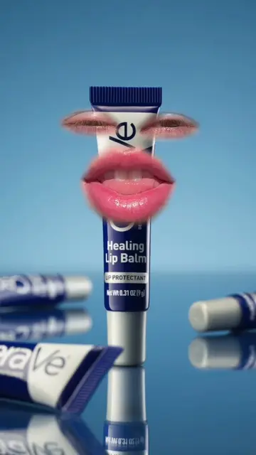 the new Healing Lip Balm is a work of art 👄 #DevelopedWithDerms #CeraVe #lipbal