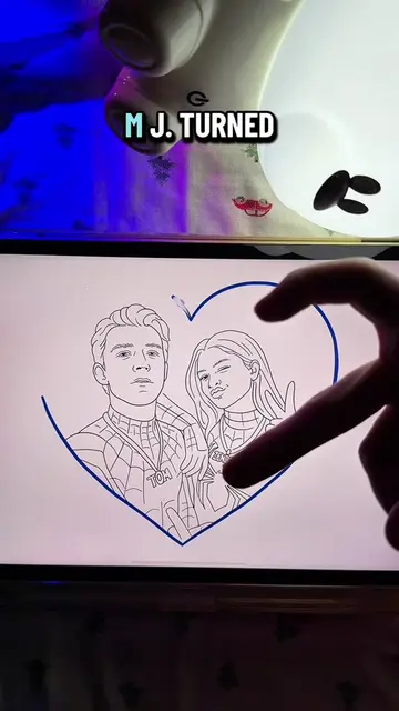 App ArtWorkout #artchallenge #drawingprocess #digitalart #spiderman #artdrawing 
