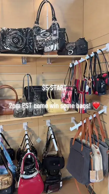 $5 y2k bag start is back! Come check us out 2pm PST! #fyp #y2k #fashion #handbag