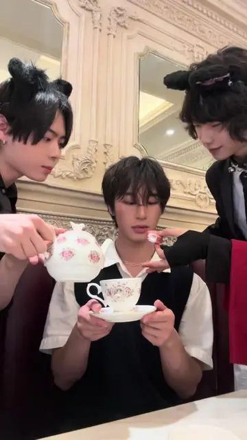 unofficial catboy cafe #fyp #yaoi #bl #butler #korea 