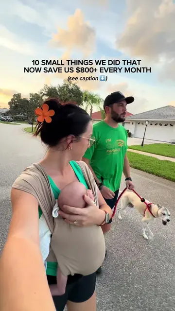 10 small things we changed that now save $800+ every month 😳🤯💸⬇️ We didn’t ma